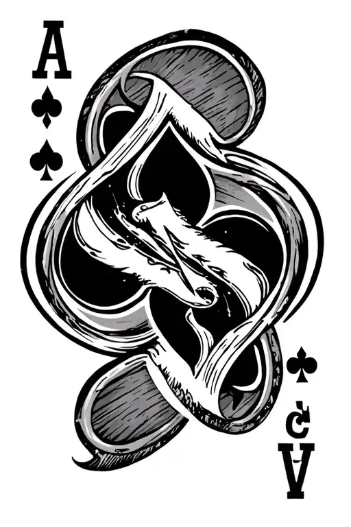 Ace Of Spades For Twin Brothers