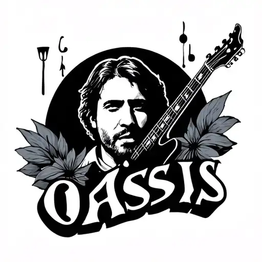 Oasis Music Band Logo