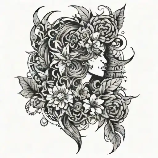 Patch Work So A Bunch Off Different Styles Of Basically Fine Line Sketches And Shi