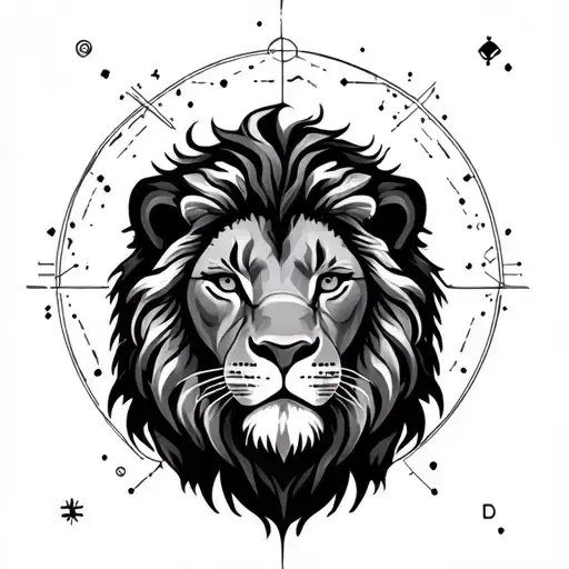 Lion Zodiac Constellation