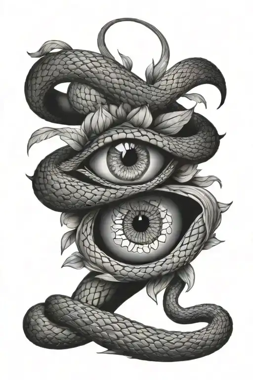 Eye Rose Snake