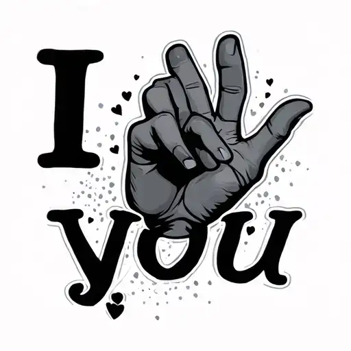 I Love You Asl Hand Sign