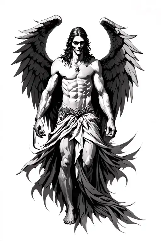 Archangel Of Death Azrael Male Angel