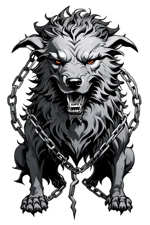 Cerberus With Broken Chains