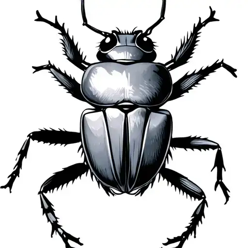 Beetle In The Forest