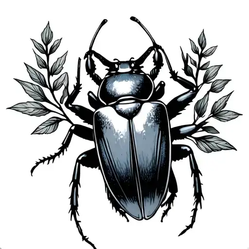 Beetle In The Forest