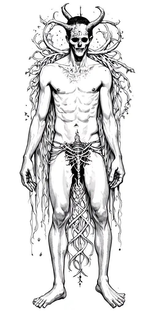 Hanged Man With Sin Eater