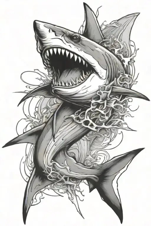 Taditional Shark Emerging Sci Fi