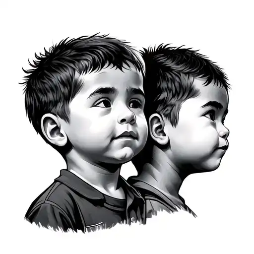 Simple Tattoo 2 Little Boys