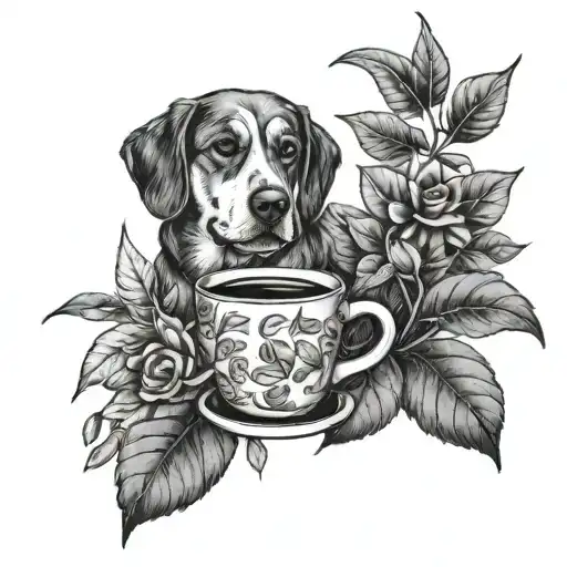 Coffee Dogs And Plants
