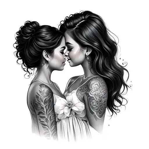 Mom And Daughter Infinity