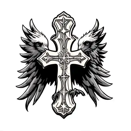 Holy Cross Eagle Hook