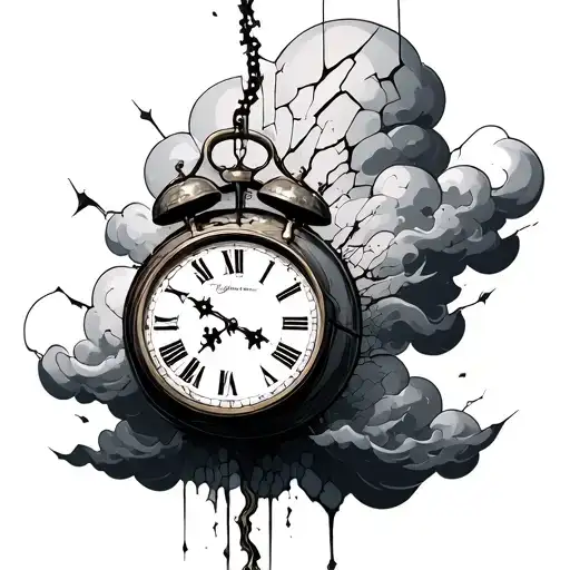 Clouds And Broken Clocks And Rip Father