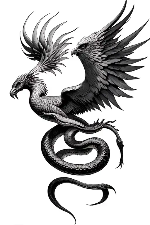 I Want A Phoenix That Is Released With The Queu Which Turns Into A Snake