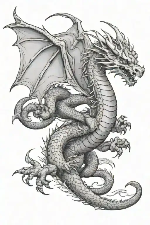 Dragon Flying