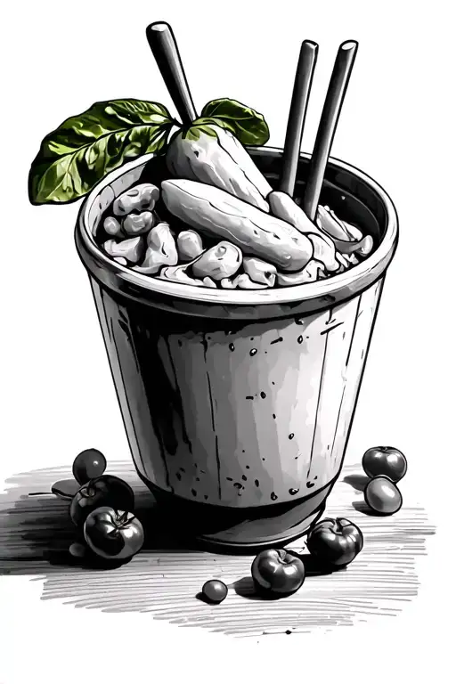 Italian Food Quart With Real Italian Food