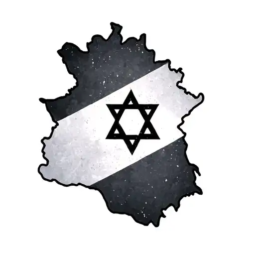 Israel Country Shape