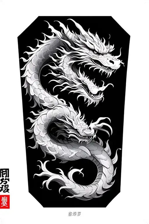 Chinese Dragon Wrapped