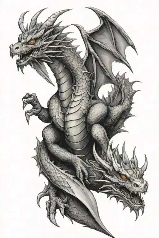 Sholder Dragon Wrapped