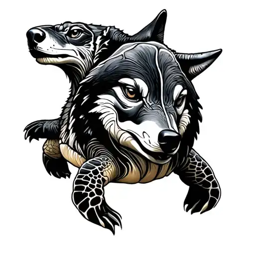 Turtle And Wolf