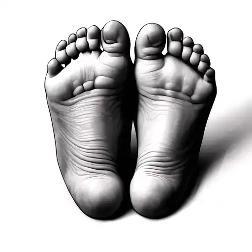 3 Baby Feet 2Boy And 1 Girl