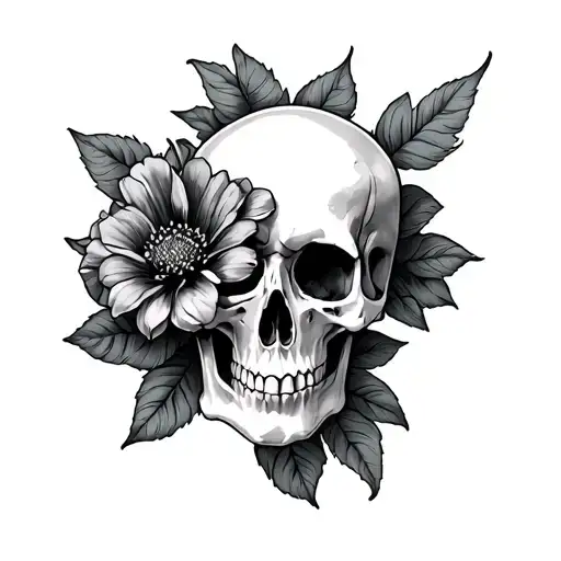 Flower Of A Skull