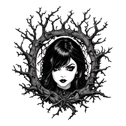 Black Widow And Posion Tree