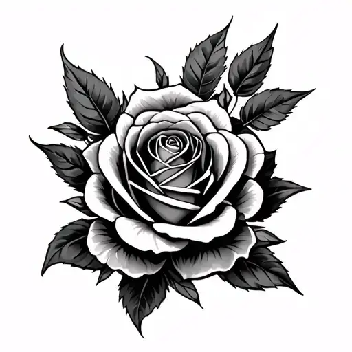 Military Rose Intertwined