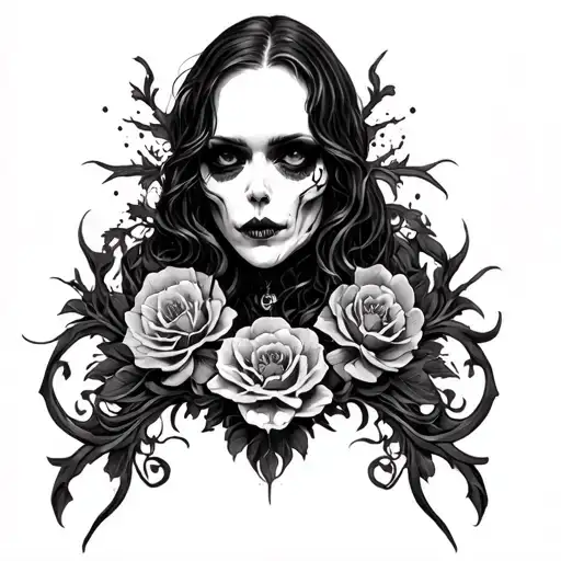 Dark Gothic Full Arm Sleeve