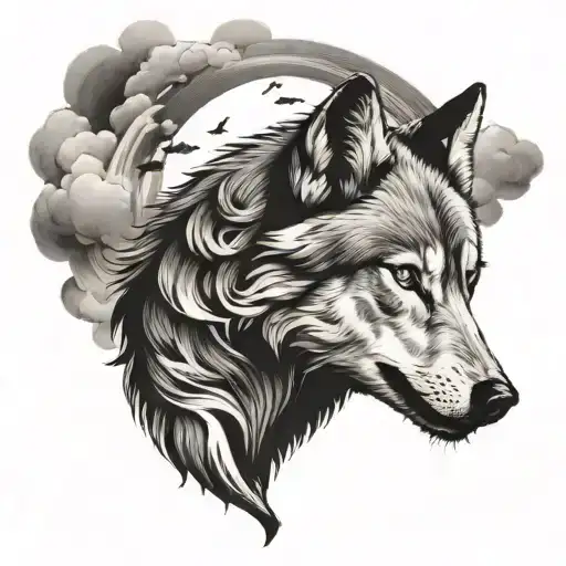 Wolf And Cloud