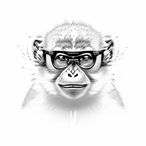 Funny Monkey On Acid