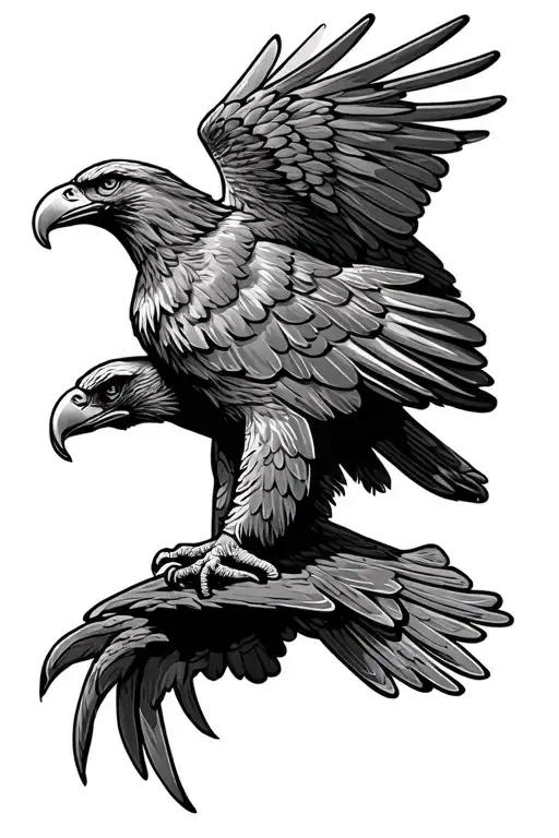 Eagle Memorial Cross