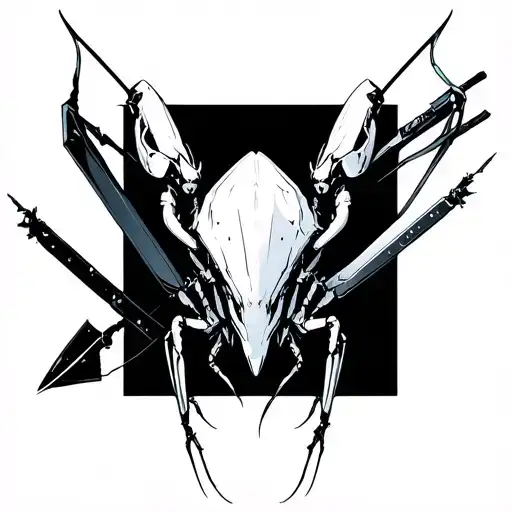 Cyberpunk Mantis Blades