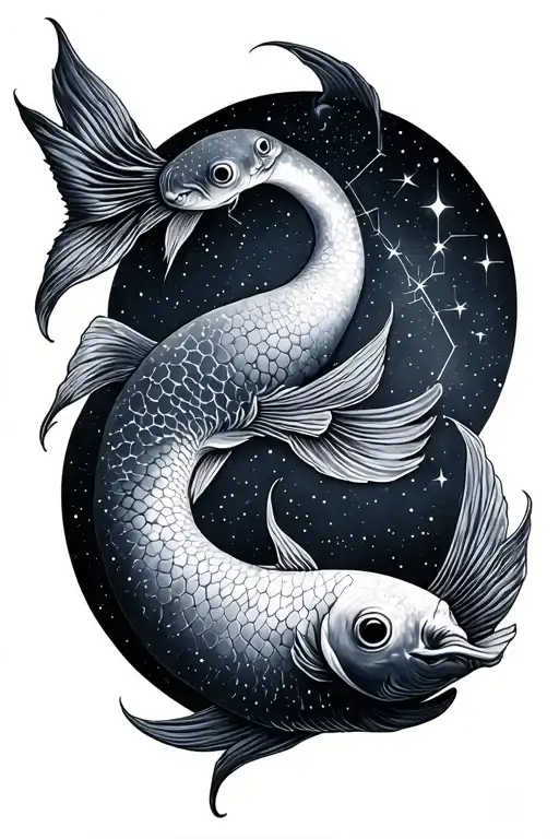 Pisces And Gemini Constellation