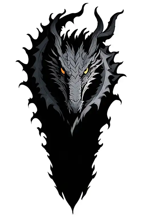 Dragon Of The Darkness Flame