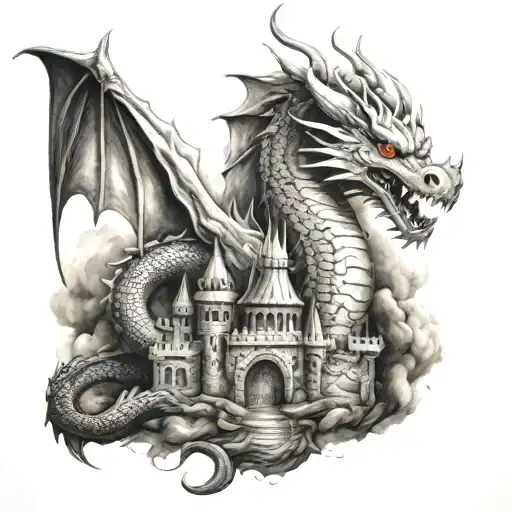 Dragon Castle Nestled