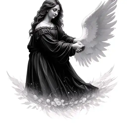 Mom Going To Heaven Holding Hands