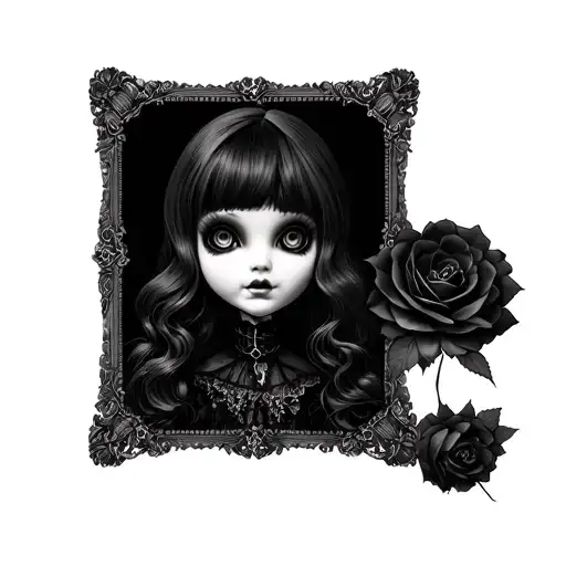 Gothic Patched Doll