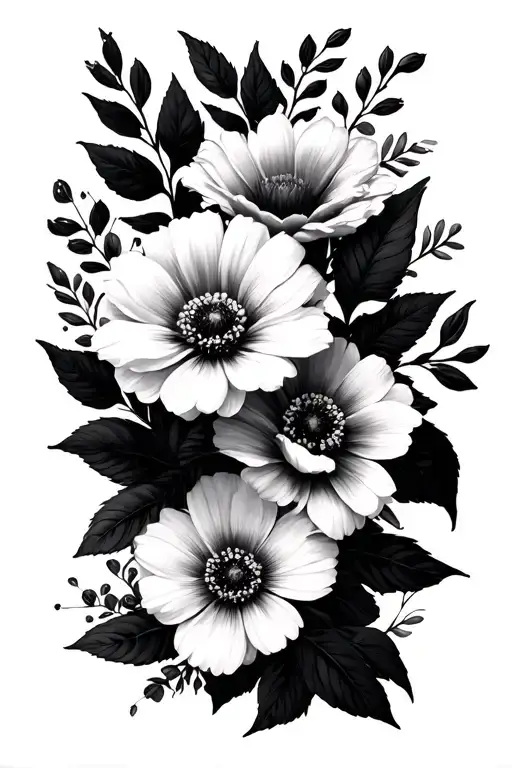 February And July And October Birth Month Flowers