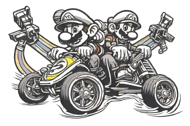 Mario Kart Rainbow Road