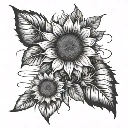 Sunflower And Stairway To Heaven