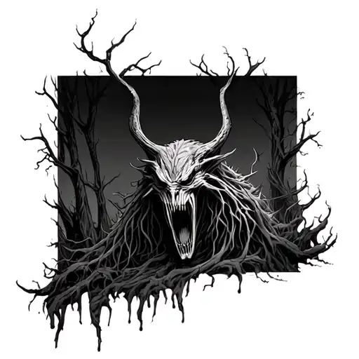 Cryptid Nightmare Forest Gore