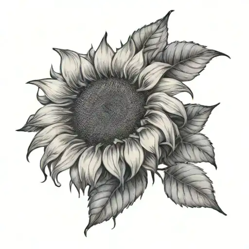 Sunflower With Jeneal And Gerald