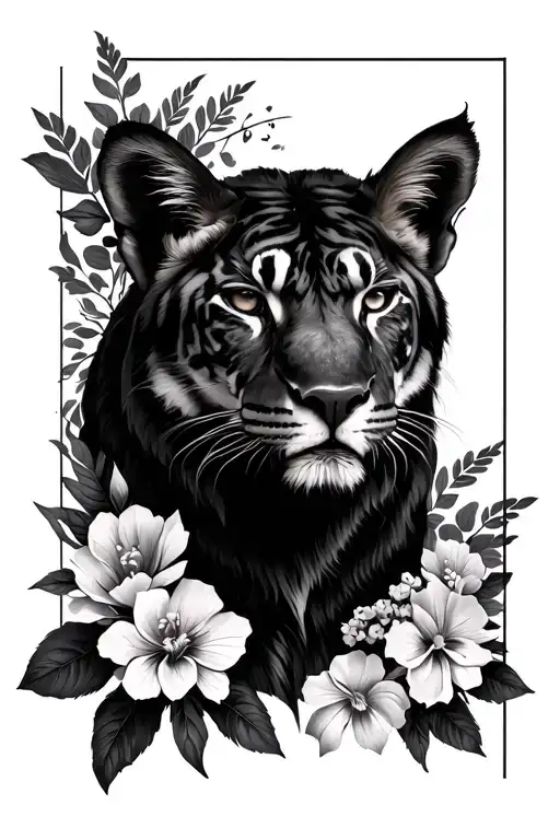 Animal And Floral Design