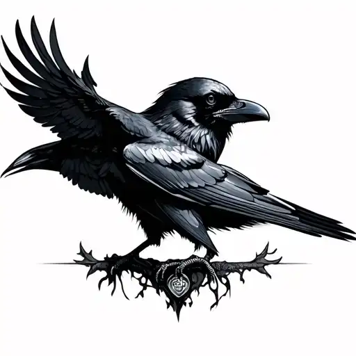 Edgar Allen Poe Raven