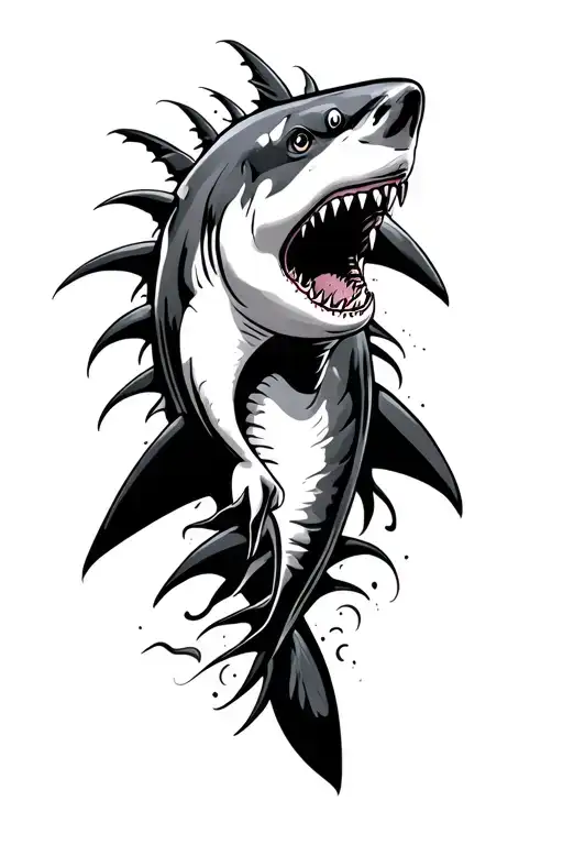 Tribal Shark Jumping