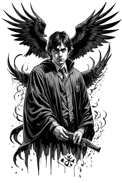 Harry Potter And Marvel Comics Blend