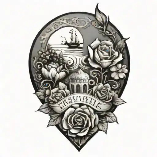 Travel Heart Flowers