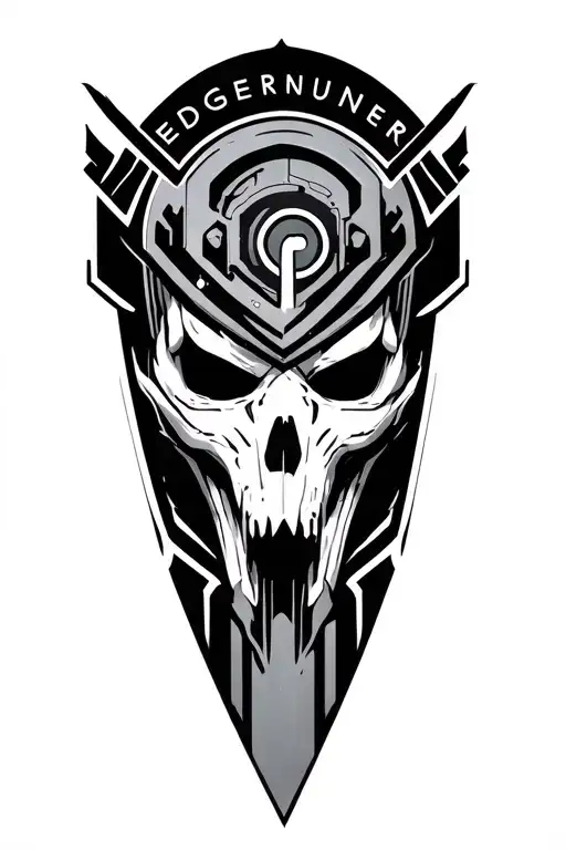 Create A Tattoo With Cyberpunk Logo Edgeruunners