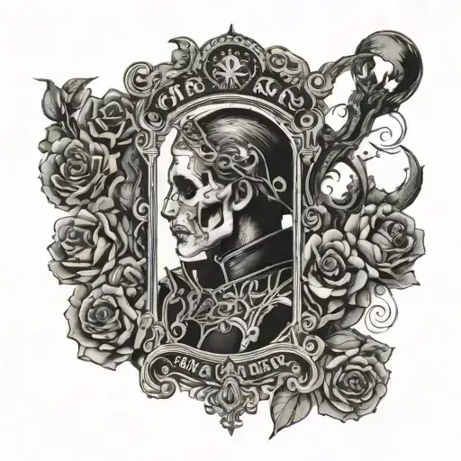 My Chemical Romance Death Tarot Card